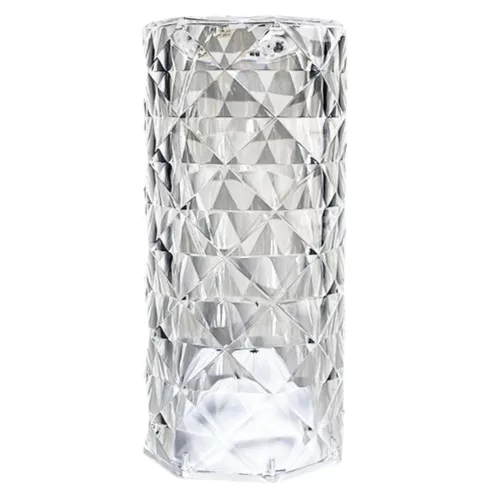 Crystal LED éjszakai lámpa 16 színű, érintőképernyős távirányító
