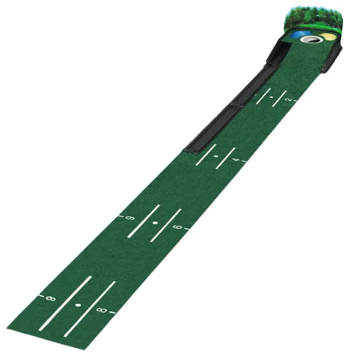 Filc golf edzőszőnyeg, 3 lyukú, 175 cm