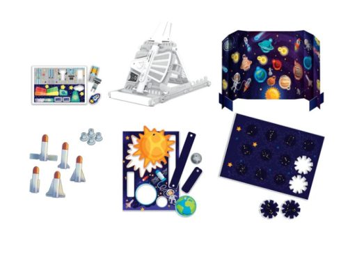 Tudományos szórakoztató űrkísérletek kisgyermekek számára lengyel nyelvű Clementoni 50798