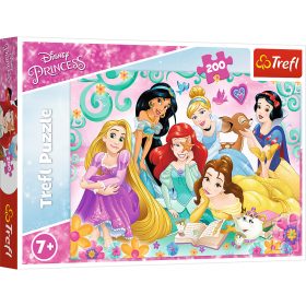   Rejtvény - 200 - A hercegnők vidám világa - Disney Princess Trefl 13268