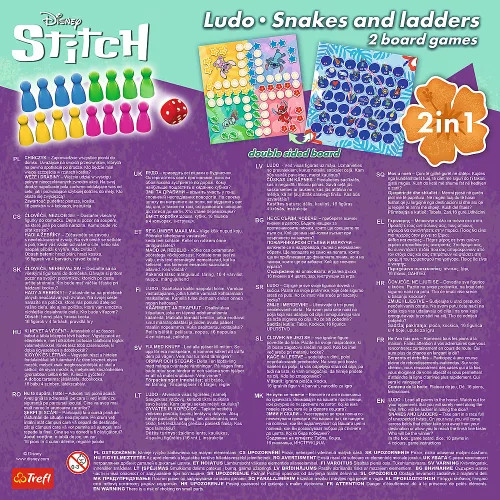Lilo és Stitch 2 az 1-ben játék Trefl 02656