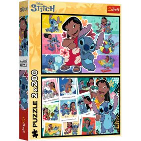  Rejtvény - 2x200 - Stitch's Merry Life - Disney Lilo és Stitch 13334