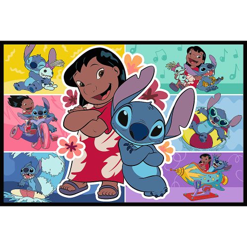Rejtvény - 2x200 - Stitch's Merry Life - Disney Lilo és Stitch 13334