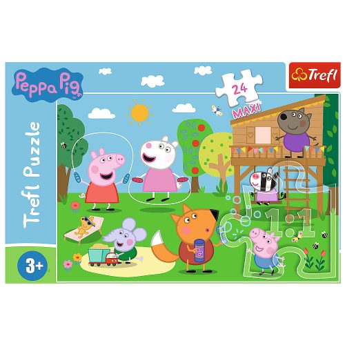 Rejtvény - 24 Maxi - Szórakozás a tisztáson - Peppa Pig 14342