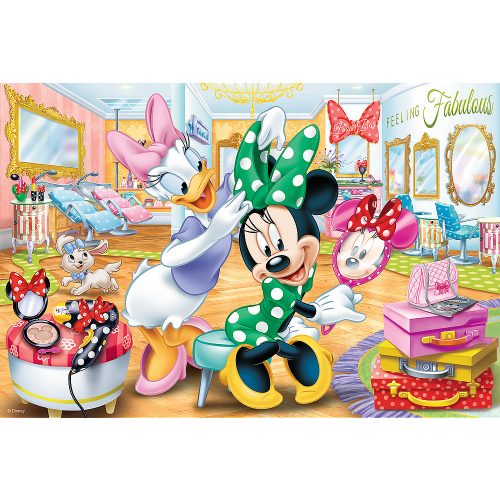 Rejtvény - 100 - Minnie a szépségszalonban - Disney Minnie 16387