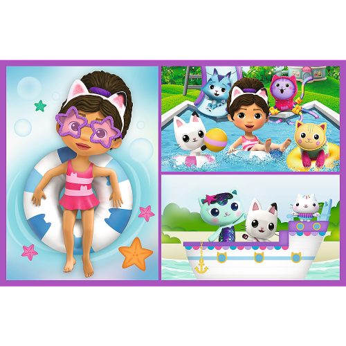 Rejtvény - 2x70 - Játssz Gabby Trefl 34438-mal