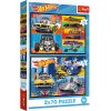 Rejtvény - 2x70 - Autók - Hot Wheels Trefl 34442