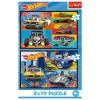 Rejtvény - 2x70 - Autók - Hot Wheels Trefl 34442
