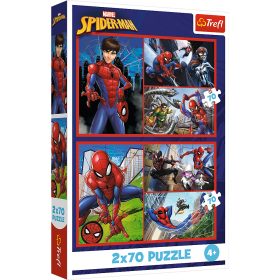   Rejtvény - 2x70 - Póktörténetek - Disney Marvel Spiderman Trefl 34443