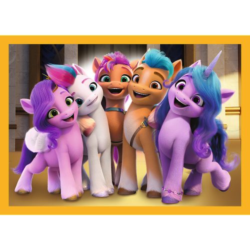Rejtvény - 4 az 1-ben - Ismerje meg a pónit My Little Pony Trefl 34624