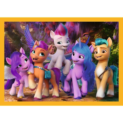 Rejtvény - 4 az 1-ben - Ismerje meg a pónit My Little Pony Trefl 34624