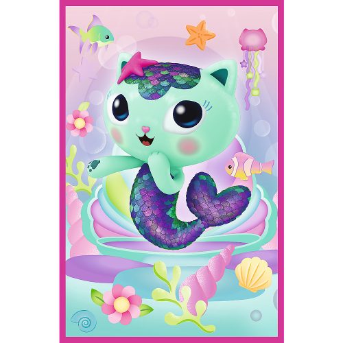 3x50-es rejtvény – Ismerje meg Gabby és Gabbys babaházát, Trefl 34876