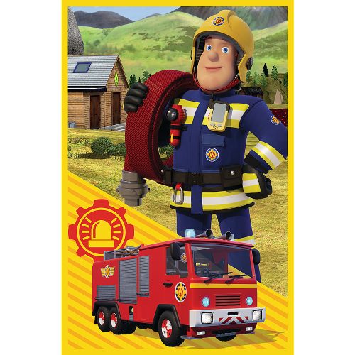 Rejtvény - 3x50 - Fireman Sam Fire Station Crew Trefl 34880