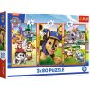 Puzzle - 3x80 - Dog Pack Paw Patrol Trefl 34886