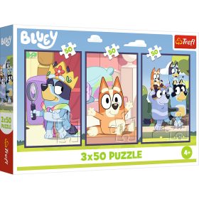 Rejtvény - 3x50 - Bluey Family Trefl 34890