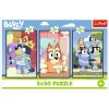 Rejtvény - 3x50 - Bluey Family Trefl 34890