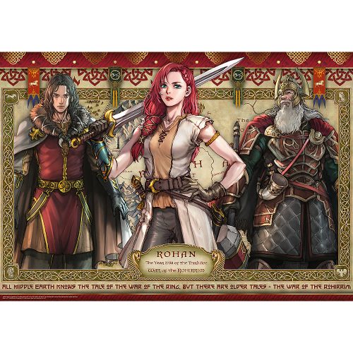 Rejtvény - 1000 - A Gyűrűk Ura: Rohirrim háborúja FSC 10937