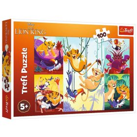   Rejtvény - "100" - Brave Lion King / Disney Lion King Trefl 16478