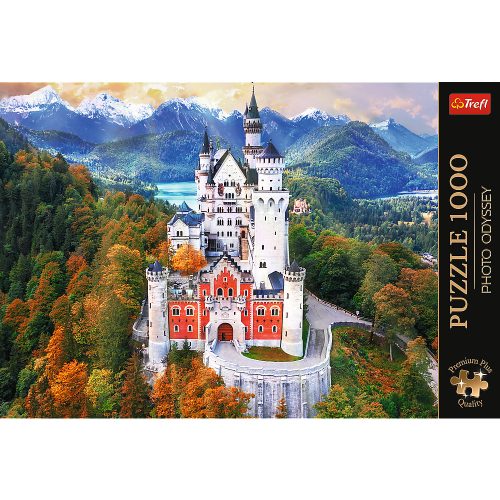 Rejtvény – 1000 Premium Plus Photo Odyssey: Neuschwanstein Castle Trefl 10813