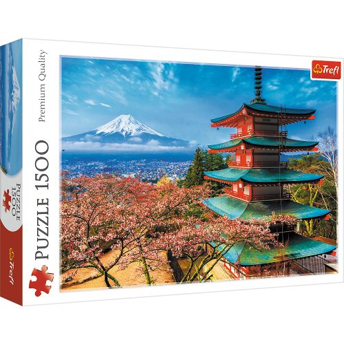 Rejtvény - 1500 - Mount Fuji / HUBER Trefl 26132