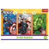 Rejtvény - 3x50 - A hősöd / Disney Marvel The Avengers Trefl 34891
