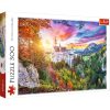 Puzzle 500 db. Kilátás a Neuschwanstein-kastélyra, Németország Trefl 37427