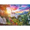 Puzzle 500 db. Kilátás a Neuschwanstein-kastélyra, Németország Trefl 37427
