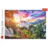Puzzle 500 db. Kilátás a Neuschwanstein-kastélyra, Németország Trefl 37427