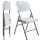 Összecsukható Catering bankett szék fehér 84x50x46 cm