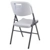 Összecsukható Catering bankett szék fehér 84x50x46 cm