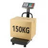 LCD elektronikus mérleg platform raktári pontosság 20g 150kg-ig
