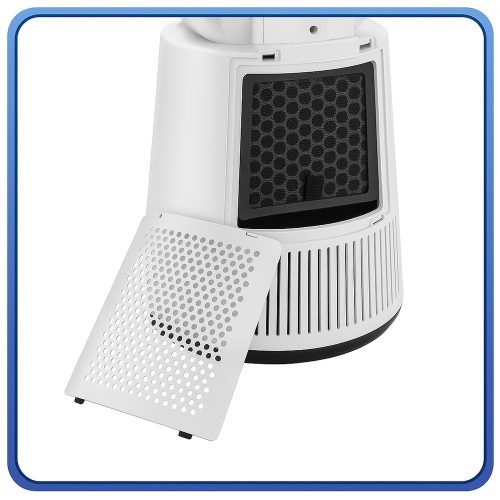 Lapát nélküli padlóventilátor oszcillációs időzítő LCD kijelző TÁVIRÁNYÍTÓ