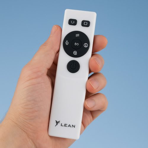 Lapát nélküli padlóventilátor oszcillációs időzítő LCD kijelző TÁVIRÁNYÍTÓ