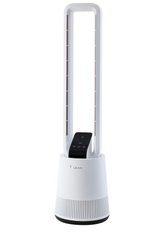 Lapát nélküli padlóventilátor oszcillációs időzítő LCD kijelző TÁVIRÁNYÍTÓ