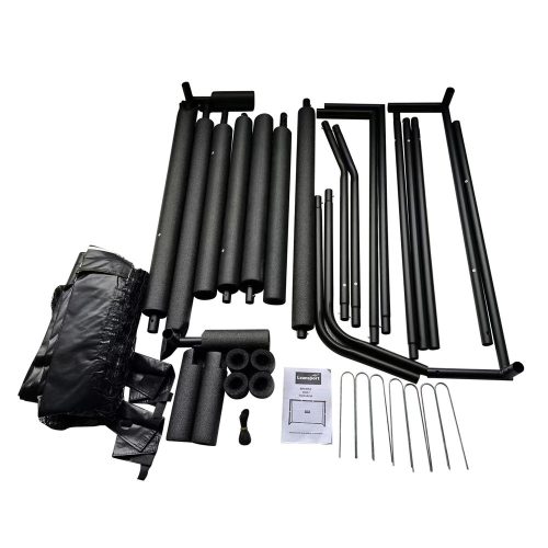 Hordozható focikapu gyerekeknek Fém 300×200×120cm