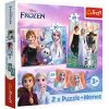 Rejtvény – 2 az 1-ben+jegyzetek Hercegnők a földjükön – Disney Frozen 2 93335