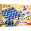 Dáma és Malom játék Lilo és Stitch Trefl 02799
