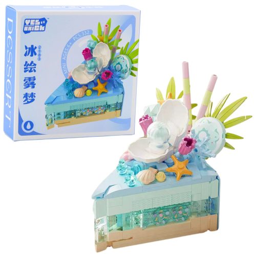 Építőelemek Torta Torta Desszert Díszített 292-357db.