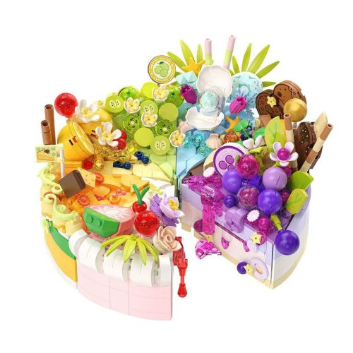 Építőelemek Torta Torta Desszert Díszített 292-357db.