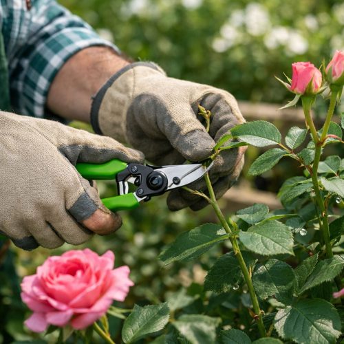 Kerti sövényvágó készlet tokkal 3 db.