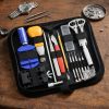 Órajavító készlet Professzionális szerszámtartó tok 147 darabos