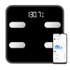 Elektronikus fürdőszobamérleg intelligens Bluetooth funkcióval BMI BMR alkalmazás