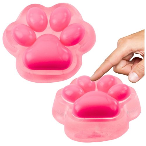 Squishy Cat Paw Stresszoldó Szenzoros Rózsaszín