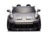 DK-P911 Porsche GT3 elektromos kisautó, szürke fényezéssel