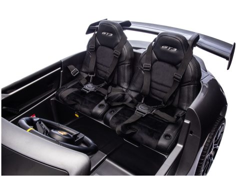 DK-P911 Porsche GT3 elektromos kisautó, szürke fényezéssel