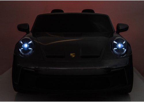 DK-P911 Porsche GT3 elektromos kisautó, szürke fényezéssel