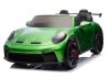 DK-P911 Porsche GT3 zöldre festett akkumulátoros autó