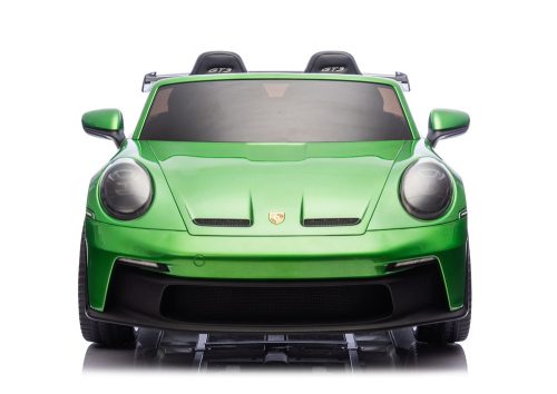 DK-P911 Porsche GT3 zöldre festett akkumulátoros autó