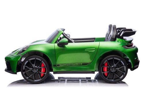 DK-P911 Porsche GT3 zöldre festett akkumulátoros autó