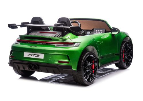DK-P911 Porsche GT3 zöldre festett akkumulátoros autó